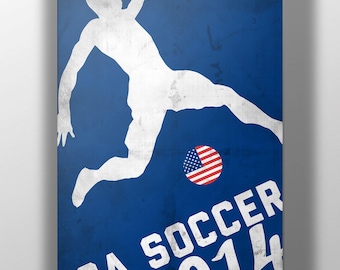 World Cup 2014- USA Soccer Print