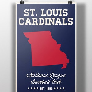 St. Louis Cardinals Minimalist Print