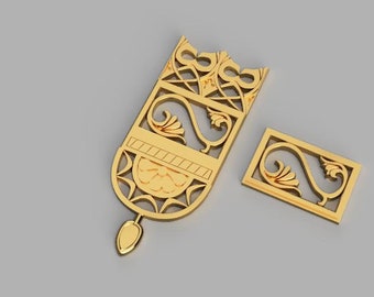 Witcher Eskel Stil Kostüm Prop Silber Schwert, STL-Datei für 3D-Druck