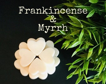 Frankincense and Myrrh Soy Wax Melts - Christmas Home Fragrance - Secret Santa Gift