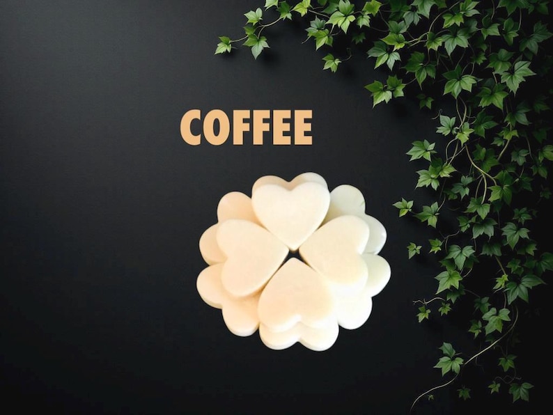 COFFEE Soy Wax Melts: Handmade Vegan Coffee Lover Gift image 1