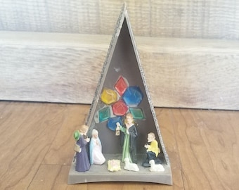 Vintage Plastic Nativity - Hong Kong