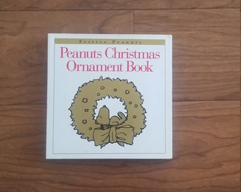 Vintage Peanuts Ornament Book