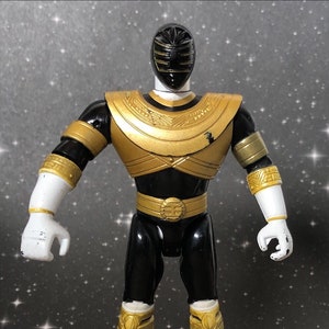 Power Rangers ZEO Staff Whirling 5.5&quot;Gold Ranger Actionfigur 1996 Bandai MMPR