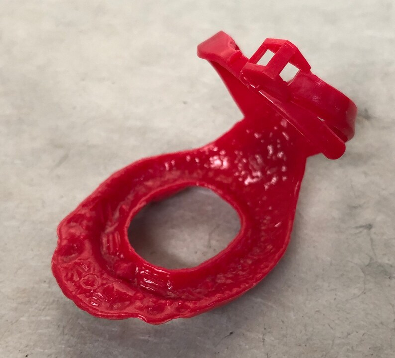 HE-MAN Masters of the Universe Beast man red harness armor accessory part Taiwan image 2