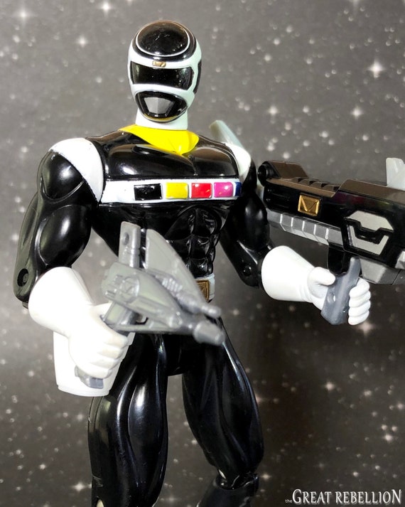 black power ranger action figure