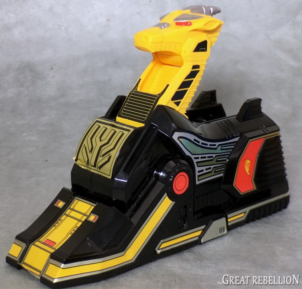 Vintage Mighty Morphin Power Rangers Thunderzord Assault Team Etsy