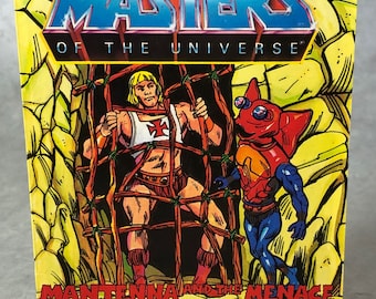 mattel MOTU maitres de l'univers HE-MAN BD booklet livrets