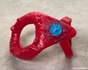 HE-MAN Masters of the Universe Beast Mann rotes Geschirr Rüstungszubehör Teil Taiwan