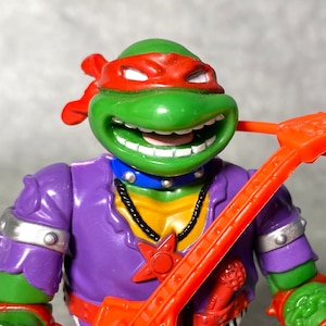Teenage Mutant Ninja Turtles Heavy Metal Raph Complete Figure Rock N ...