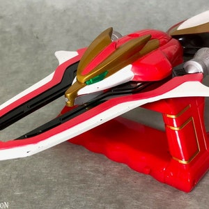 Power Rangers Wild force Deluxe Jungle Blaster Red Falconator cosplay toy works Bandai MMPR