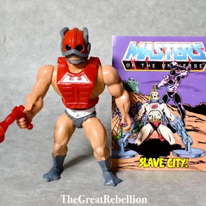 Vintage HE-MAN Masters of the Universe Zodac action figure complete MOTU Mattel 1980&#39;s