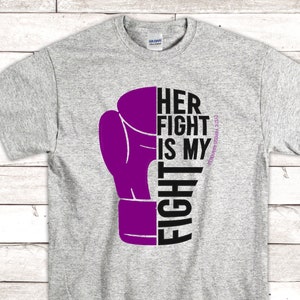 Her Fight is My Fight Cystic Fibrosis Awareness Shirt - CF awareness shirt - Cystic Fibrosis fight for a cure - Just Breathe Cystic Fibrosis