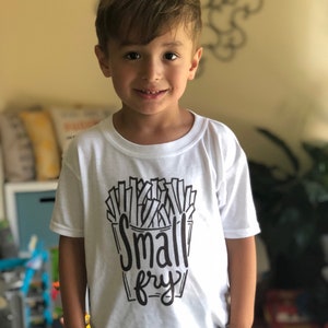 Small Fry- kids vintage tee  - trendy kids graphic tee-cute kids tee- kids vintage tee- trendy boys tee-  trendy girls tee - trendy graphic