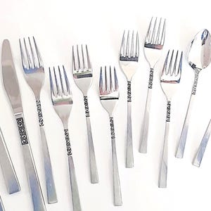 Vintage MCM Oxford Hall Scroll Flatware OXH82 - Sold Individually