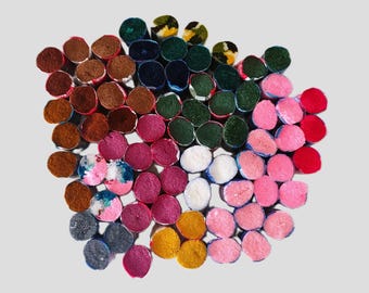 Vintage Latch Hook Rug Yarn: Pre-Cut, Bouquet Spinrite Wool, Herrschnerrs Acrylic, Sold Individ.