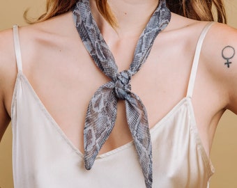 Silk Scarf Tie - The Iggy