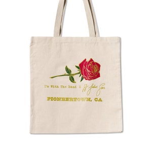 Rose Tote Bag IWTB X JJ Julius Son LTD image 1