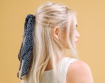 Silk Convertible Scrunchie Tie - The Bardot