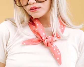 Silk Scarf Tie - Star Star