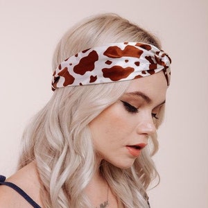 Silk Headwrap - Honky Cat