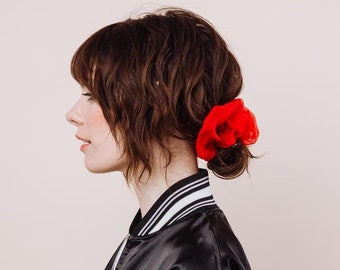 Silk Mega Scrunchie - Susie Q Cherry