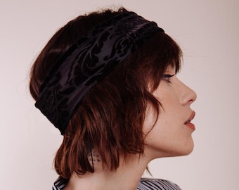 Velvet Headband - Hendrix Black