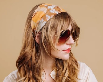 Silk Brigitte Headwrap - Topanga