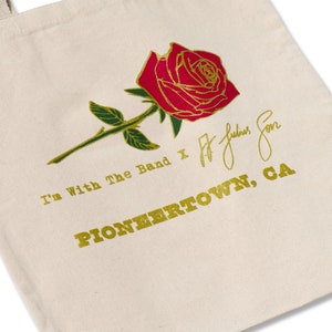 Rose Tote Bag IWTB X JJ Julius Son LTD image 2