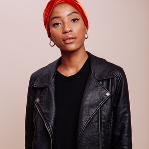 Velvet Turban Sienna image 6