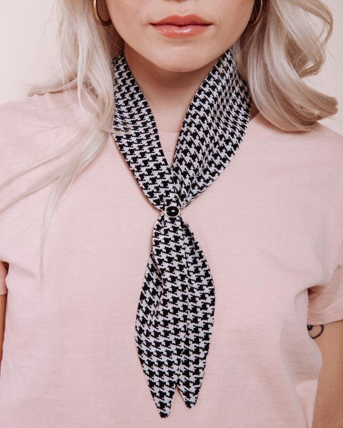 Silk Scarf Tie French Connection | Etsy