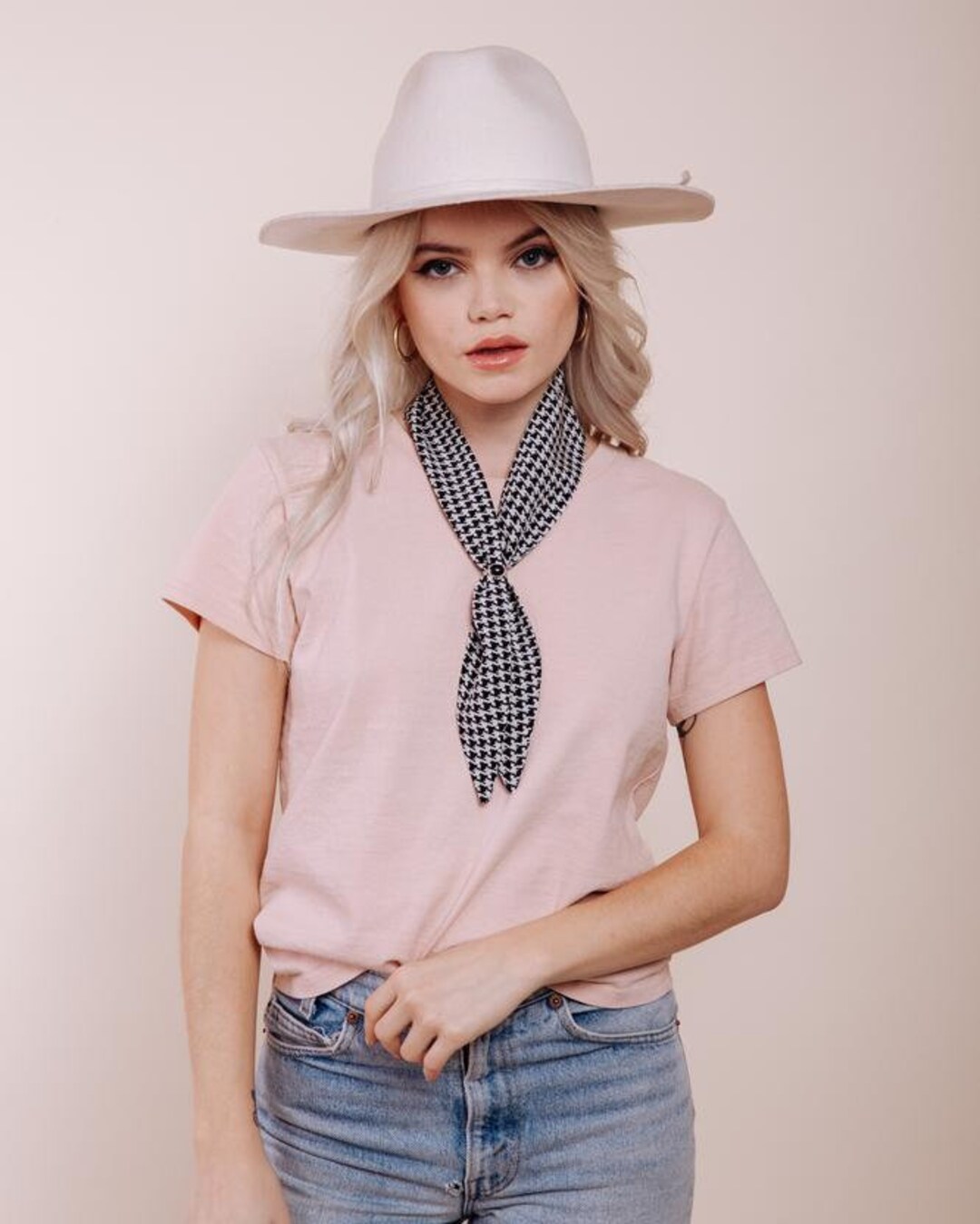 Silk Scarf Tie French Connection - Etsy