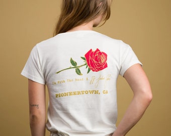 Rose Pocket Tee - IWTB X JJ Julius Son LTD