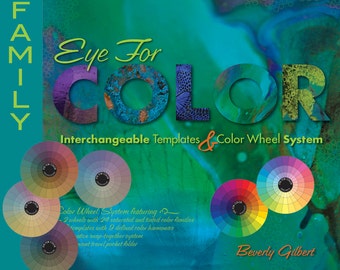 EFC Family, Color Wheel, Color Inspiration, Work with Color, Color Harmony, Color Wheel System, Earthtone, Saturated, book, signed by Author