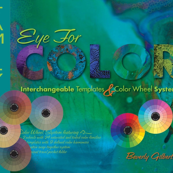 EFC Family, Color Wheel, Color Inspiration, Work with Color, Color Harmony, Color Wheel System, Earthtone, Saturated, book, signed by Author