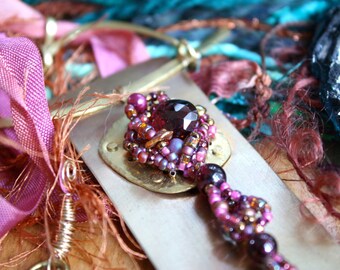 Beads on Metal Jewelry Pattern: Beadweaving & Metalworking (PDF)