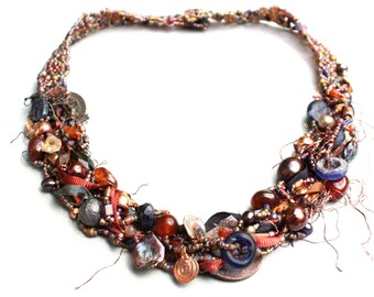 Wander with Flair Jewelry Pattern: Freeform Beadweaving Instructions (PDF)