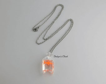 Swimming Against The Current Necklace