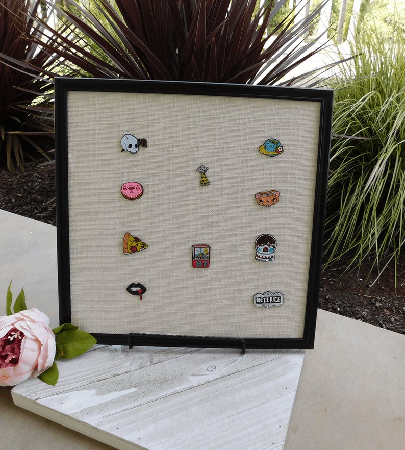 12x12 LARGE Enamel Pin Board Enamel Pin Board Pin Display | Etsy