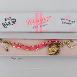 Juicy Couture Toggle Bracelet, Juicy Couture Solid Perfume Bracelet, Vintage Juicy Couture, Vintage Bracelet Juicy Couture, Vintage Perfume