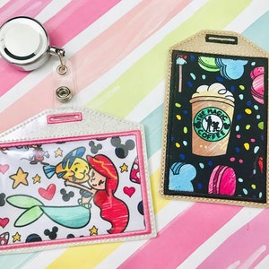 Badge ID Holder Applique Set, Snap Tab Embroidery Digital File Instant Download, machine embroidery design, in the hoop