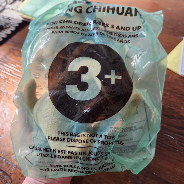 Taco Bell talking chihuahua...vintage 90s...in original packaging