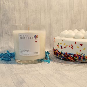Birthday Soy Wax Jar Candle
