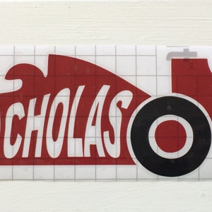 Custom Vinyl Decal - Race Car Checkered Flag - Kids Room Door Wall ...