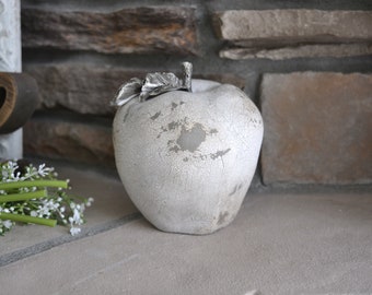 Apple, Desk Decor, Decorative Apple, Teacher Gift, Desk Decorating, Apple Weight, Desk Accessories