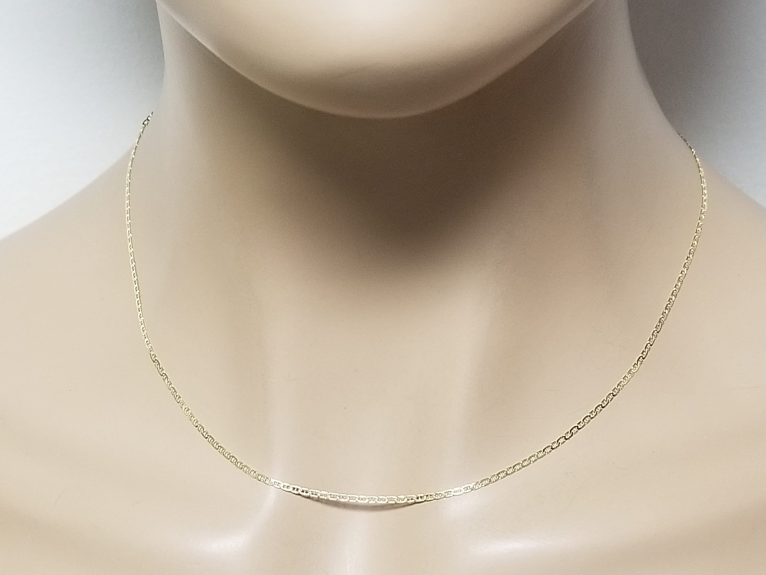 585 Gold 9 Karat Gelbgold Diamant Initial Anhänger – Von A-Z, An