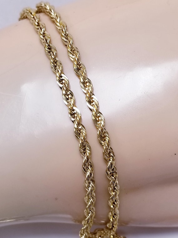 Fermoir Torsadé Rond Pour Collier - Or Massif 14 Carats - Connecteur De Bijoux