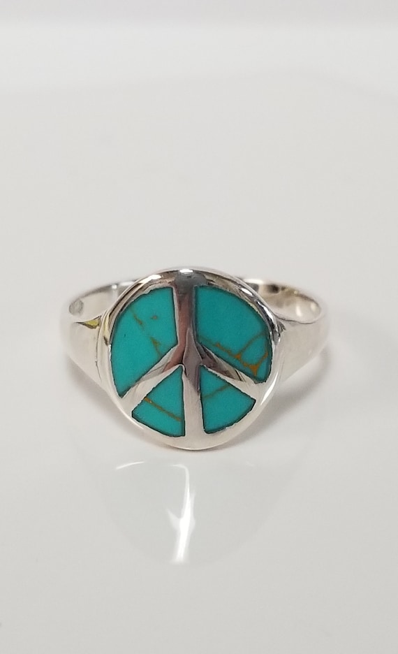 Etsy outlet peace ring
