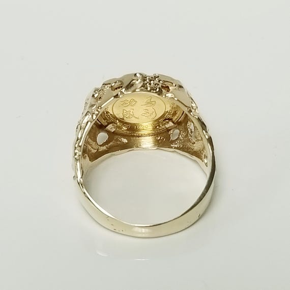英国 vintage gold ring 20号 英国 vintage gold ring 20号 19th-Century English Mourning 22K Gold