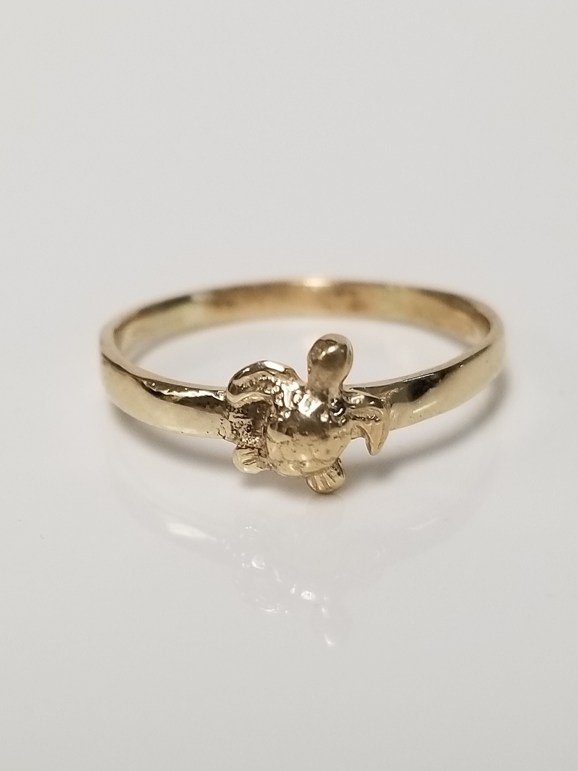 Turtle gold hot sale ring price